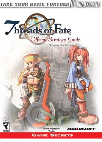 Threads of Fate Official Strategy Guide (Video Game Books)