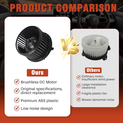 Image of AC Blower Motor 700164 Fit for GMC Sierra 1500 2500 HD 3500 HD, Yukon XL 1500 2500, Chevrolet Suburban 1500,Silverado 1500 2500 3500 HD 2500 HD, Avalanche, Tahoe, Cadillac Escalade EXT ESV Escalade