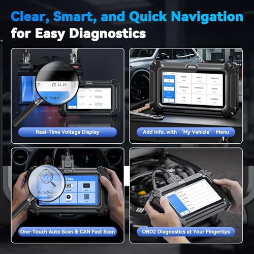 Image of XTOOL D5S OBD2 Scanner - 2025 Code Reader for Cars & Trucks with 16 Resets, Crank Sensor Relearn, Throttle Relearn, EPB, FCA AutoAuth, CAN FD for GM, Engine ABS SRS Transmission Car Diagnostic Tool