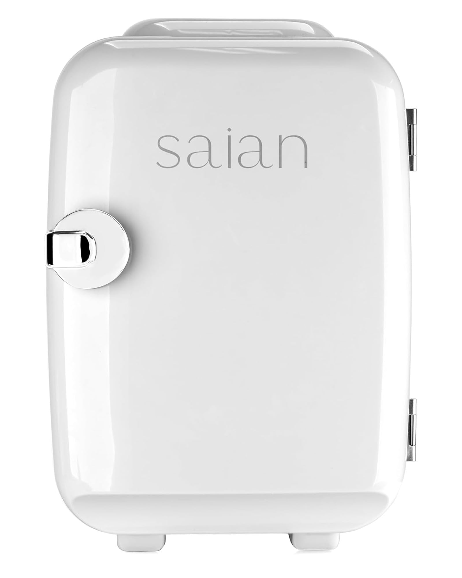 Saian Esty Fridge for Skincare Products - Compact 4L Portable Mini Fridge with Quiet Dual Cooling and Warming for Beauty Tools - Ideal for Desktop,