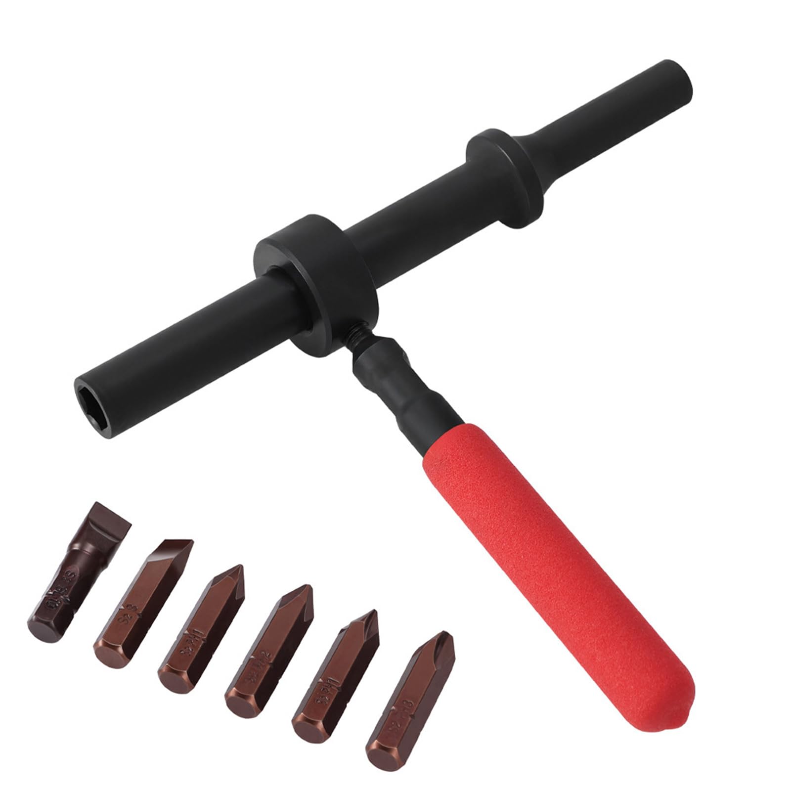 Hdoytxxm Automotive Grade Effect Driver Bit Set Rusty Bolt Remover Tool For Stubborn Screw Extractor On Vehicles & Machinery Carbon Steel Screw Abstractor