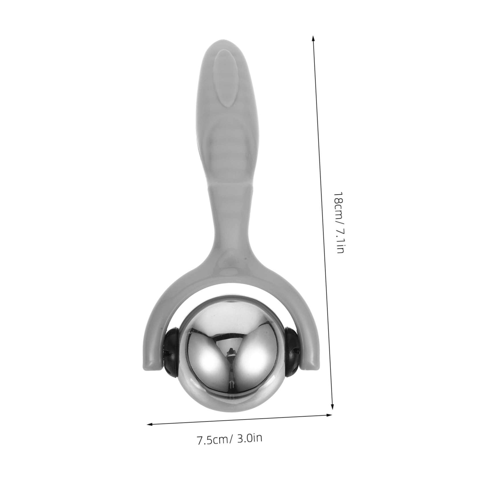 VALICLUD 5 Pezzi massaggiatore facciale guasha facciale per gli occhi Strumento Guasha facciale massaggiatore viso strumento di massaggio viso guasha Solo Grigio