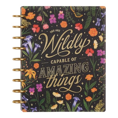 Happy Planner Disc-Bound Planner Jan.–Dec. 2026, Includes 3 Extra Months and 2 Sticker Sheets, Classic Size, 7