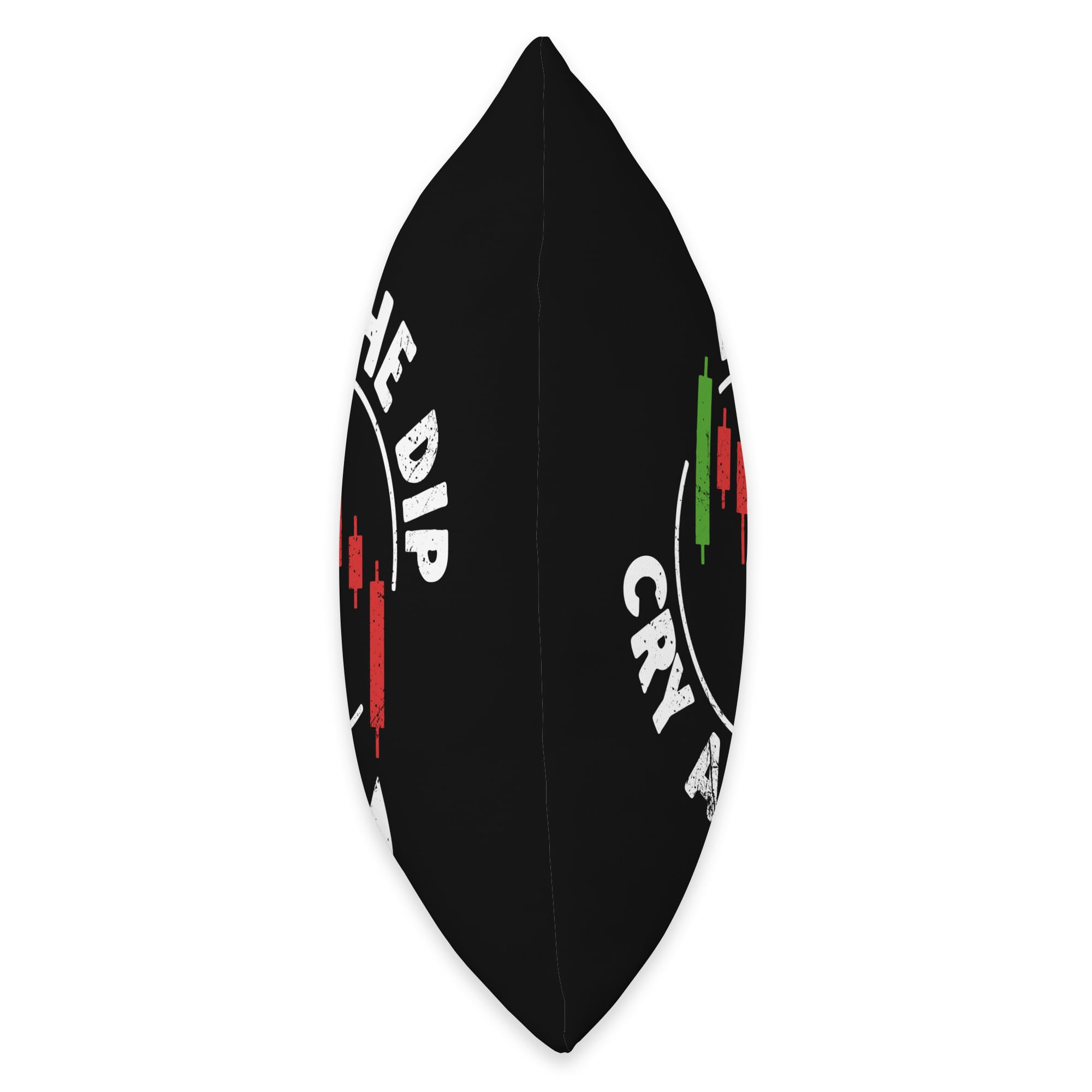 Amazon.com: Buy the Dip Cry a Bit Cryptocurrency Trading Traders Funny  Throw Pillow : Home & Kitchen