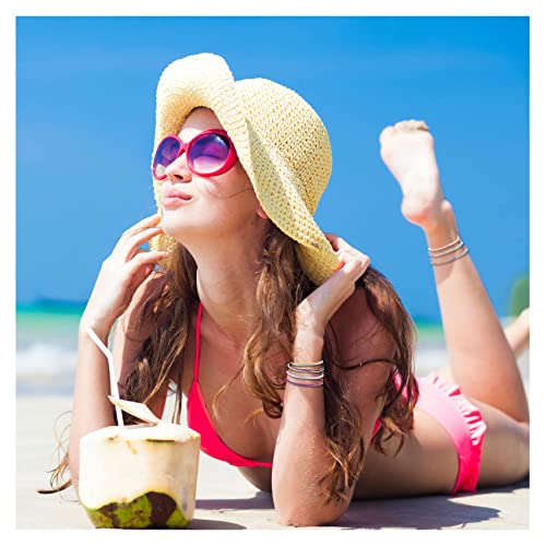 Long Tiantian 16Pcs Summer Bracelets For Surfer Waterproof String Bracelets For Teen Girls Adjustable Beach Bracelets Handmade Friendship Ankle Bracelets Boho Jewelry For Summer(Set A-16Pcs) #TOP4