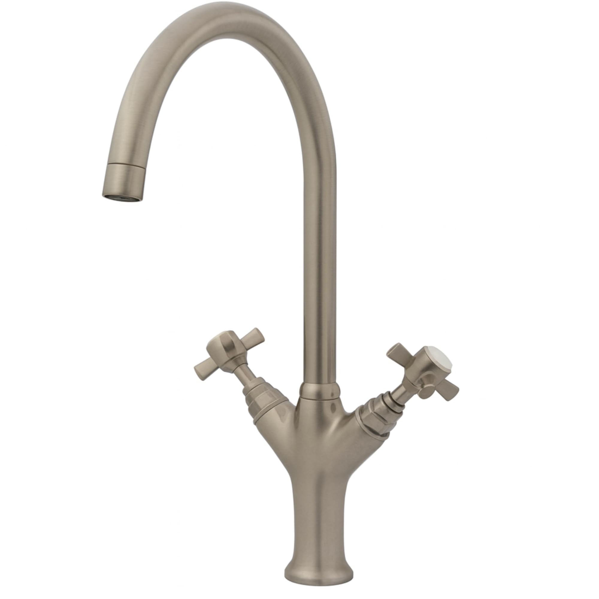 Sequel Kitchen Mixer – Brushed Nickel Dual Handle