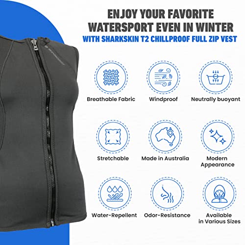 Sharkskin Titanium 2 Chillproof Vest Full Zip (Female)3
