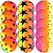 Lot Of 12 Assorted Design Rainbow Playground Inflatable Balls