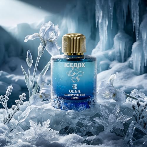 Image of Olga Ice Box Perfume for Men & Women | Fresh Aquatic Citrus Fragrance | Everyday Wear Scent | Premium Inspired Perfume | Luxury perfume | 100 ml