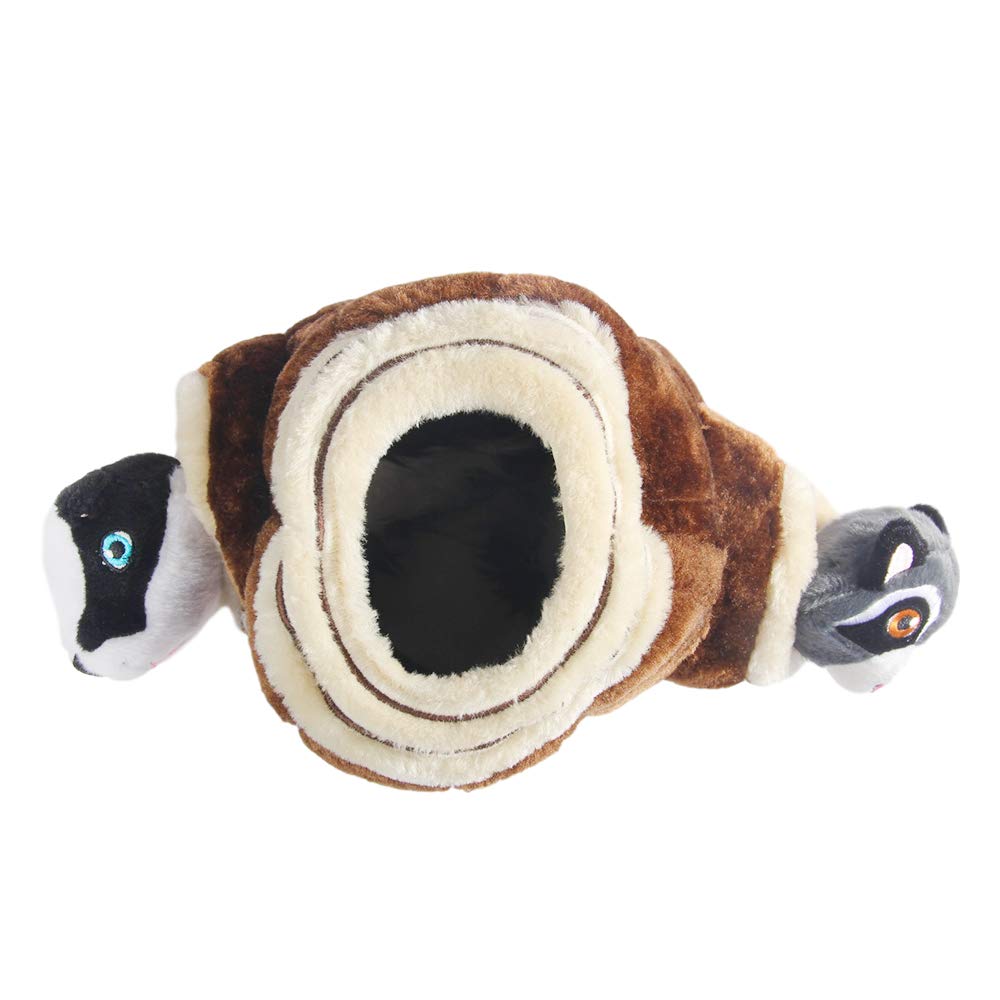 All For PAWS Jouet couinant en peluche pour animal domestique avec 2 mignons écureuil couineur (25 x 30 x 18 cm) Cacher et rechercher des activités pour chiens