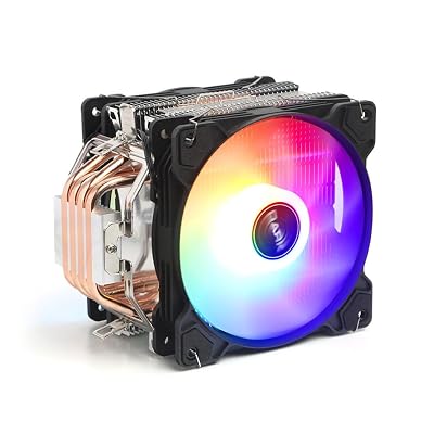 Dark Freezer X123 DUO 12cm FRGB Led Fan, Intel/AMD Compatible, 4Pin PWM Connected Tower Type Processor Cooler (DKCCX123DUO)