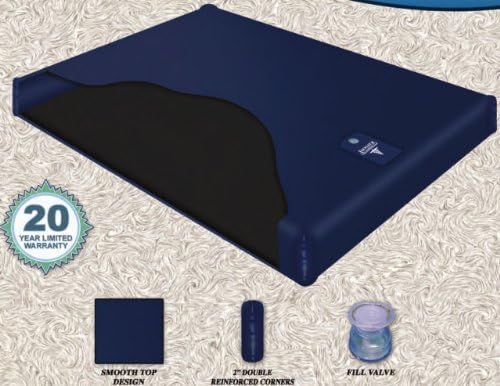 Free Flow Fluid Chamber Series 100 Mid Fill Softside Waterbed Bladder by Innomax Full