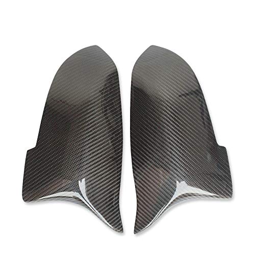 Couvercle de rétroviseur BMW série 5 6 7 F10 F11 F12 F01 coque carbone noir LCI