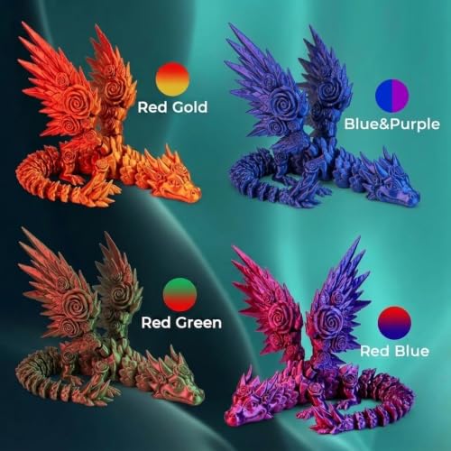 Image of Silk PLA 3D Printer Filament Bundle, Shiny Dual Color