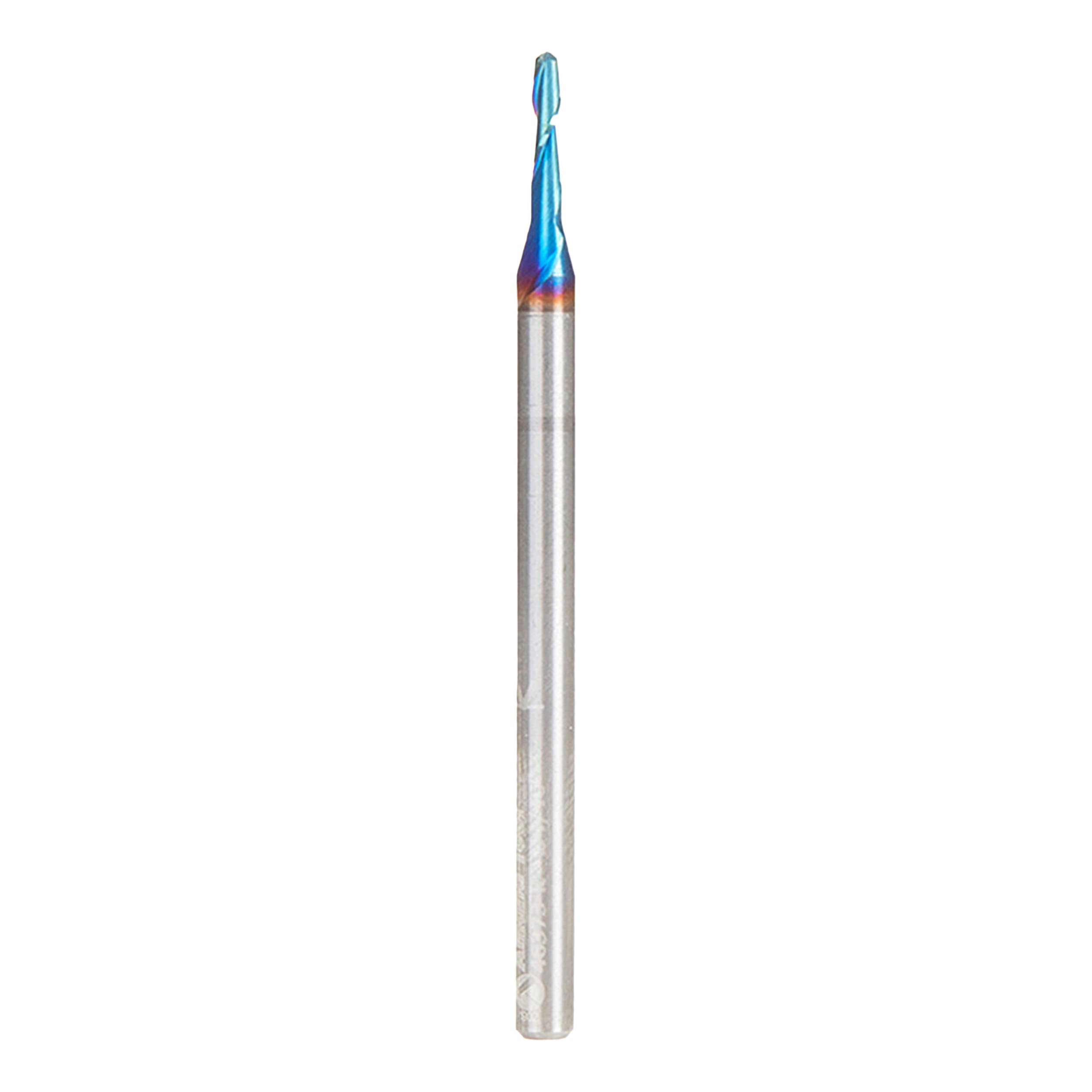 Fraise Up-Cut ball nose 1/16 Amana Tool 46373-K carbure Spektra pour gravure 2D et 3D