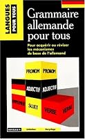 GRAMMAIRE ALLEMANDE POUR TOUS 2266070967 Book Cover