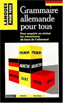 Paperback GRAMMAIRE ALLEMANDE POUR TOUS [French] Book