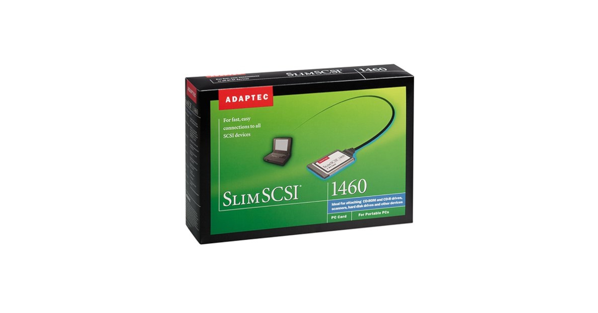 PCMCIA TYPEⅡ SCSI-Ⅱ PC CARD Amazon.com: Adaptec SlimSCSI 1460 PCMCIA To Fast SCSI PC