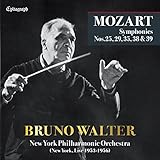 モーツァルト : 交響曲集 / ブルーノ・ワルター、ニューヨーク・フィル (MOZART : Symphonies Nos.25, 29, 35, 38&39 / BRUNO WALTER, New York Phil (New York, Live 1953-1956) ) [2UHQCD] [国内プレス] [日本語帯・解説付き] [Live]