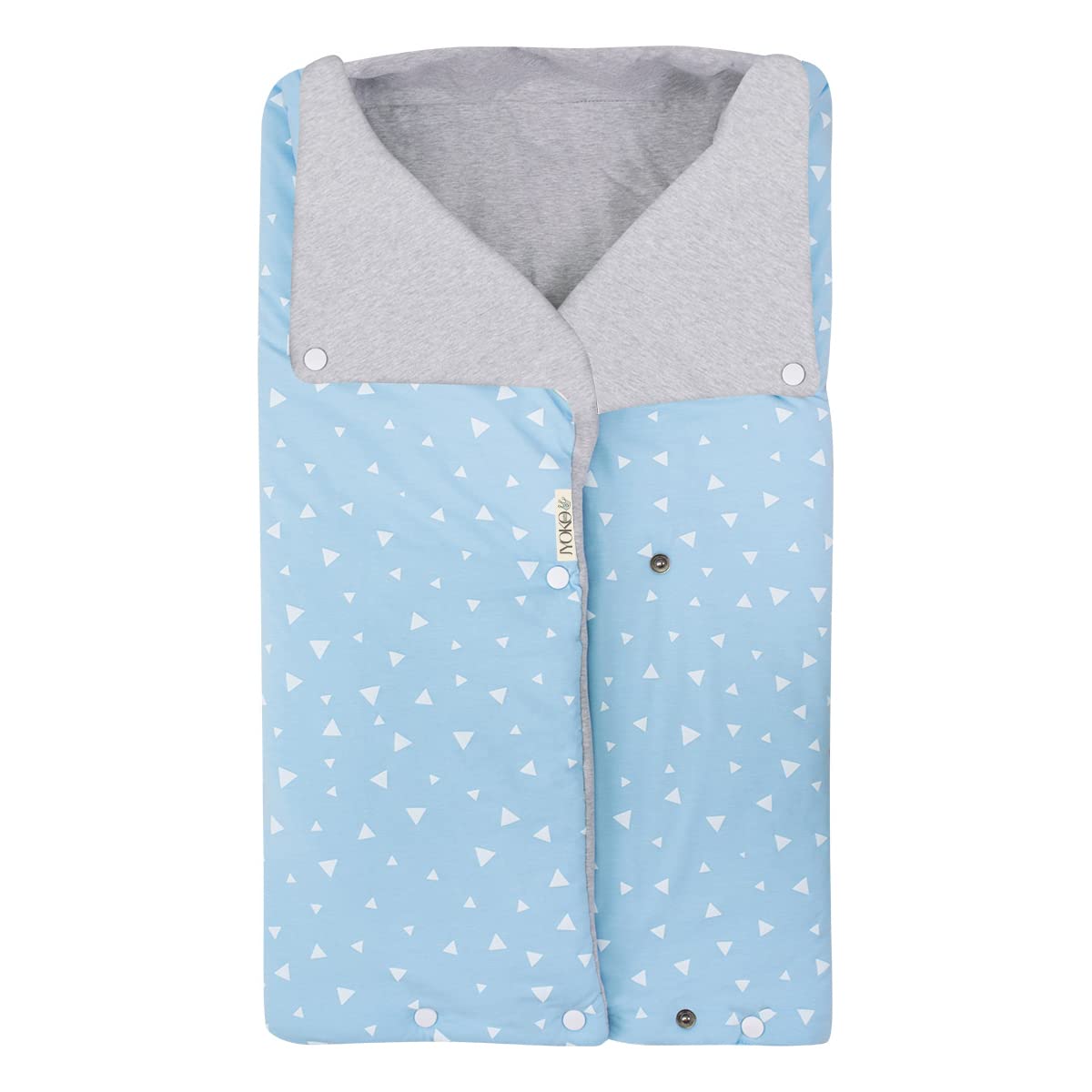 JYOKO KIDS Sacchi Universale Per Navicella (BLUE SPARKLES, COTONE)