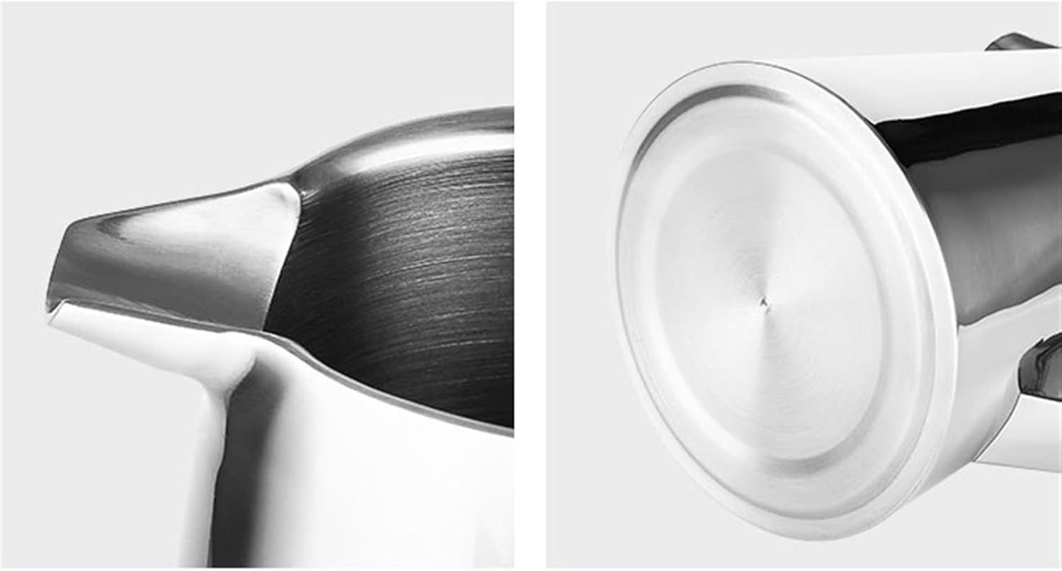 Coffee Kettle 304 Stainless Steel Household Coffee Pot Double Insulation Heat Preservation Tea Brewer Hand Brewing Coffee Utensils (Size : 1000ml) (One Color 1000ml) (One Color 800ml)