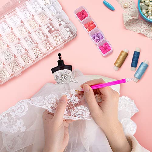Image of Guyuyii 2 Pack 28 Grids Diamond Painting Storage Organizer | 56 Slots Bead Storage Containers with Snap-Lock Lids for DIY, Diamond Drills, Earrings, Jewelry, Small Craft Supplies