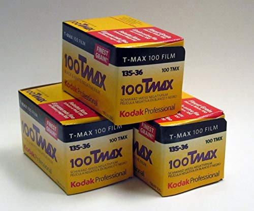 Pellicules TMX 100 KODAK lot de 3 évite le grain grossier en photo argentique