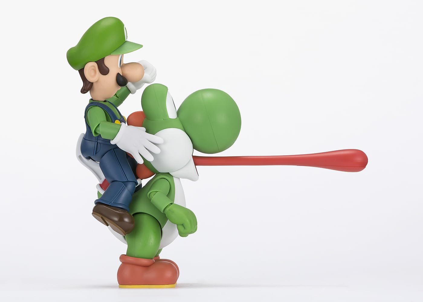 TAMASHII NATIONS Super Mario - Yoshi S.H.Figuarts figurka | Super Mario 12,7 cm figurka akcji S.H. Figuarts - Yoshi Reissue