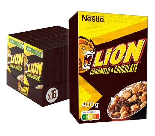 Cereales Nestlé Lion - 16 paquetes de 400 g