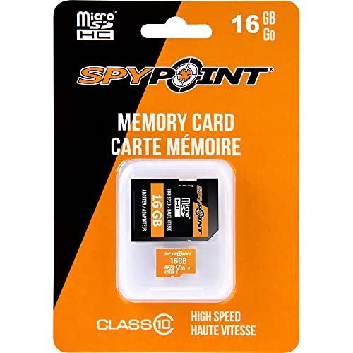 Spypoint 16Gb Micro Sd Card With Sd Card Adapter, Sdhc Class10 Memory Card For Trail Cameras (Pack Of 2) #TOP1