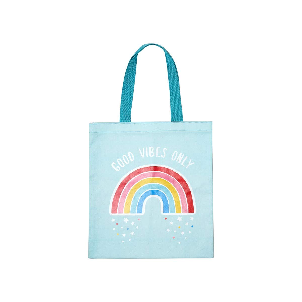 Sass & Belle Blue/Multi Chasing Rainbows Tote Bag