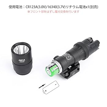 Amazon.co.jp: WADSN シュアファイア M300C タイプ ミニスカウト
