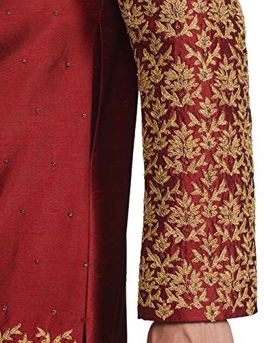 Image of Ethnix Men's 2pcs 3pcs Sherwani Churidar & Dupatta