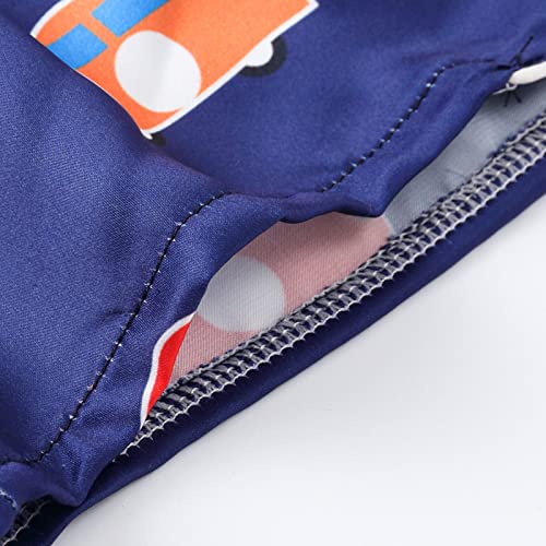 Toddler Short Sleeve Satin 𝐏a𝐣ama Set Cute Cartoon 𝐏ajamas for Boy Girls Button Down 𝗦ilk 𝐏ajamas and Shorts 𝐏𝗝s3