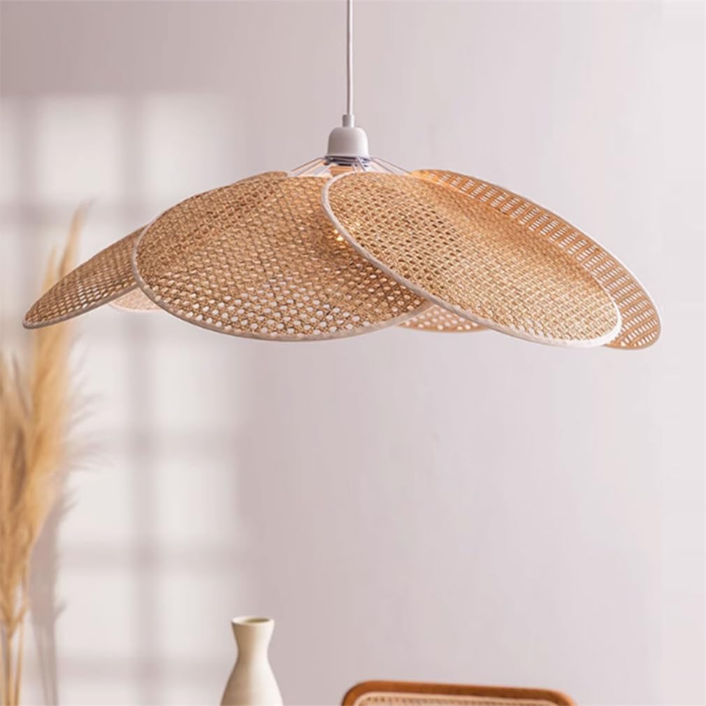 s Producto Hecho a Mano Pantallas Lámpara Lámpara colgante Accesorio de iluminación Creativo para cocina costera Isla Comedor Sala de estar Dormitorio Vestíbulo, Blanco, a