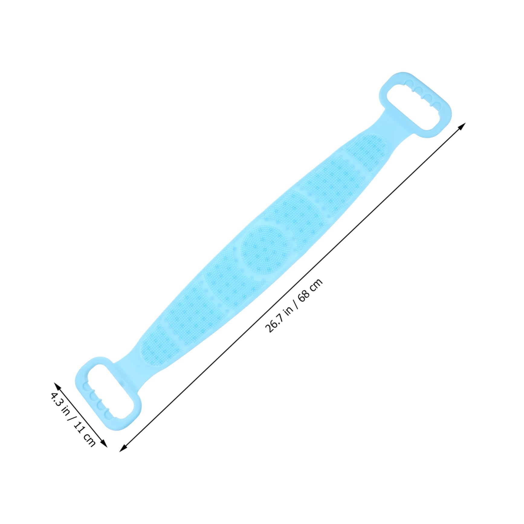 Beavorty 2 Pezzi Spazzola Da Bagno In Silicone Esfoliante Scrubber Uomini Bagno Scrubber Per Il Corpo Corpo In Silicone Luffa Spazzola Per La Schiena In Silicone Asciugamano Da