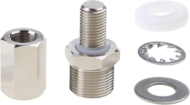 Surecom S215 3/8-24 to SO239 Heavy Duty Antenna Mount Adapter Adaptor for Any Hole 3/8 X 24 to So239