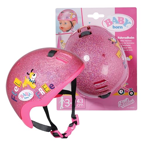 BABY born Fahrradhelm für 43 cm Puppen - Hochwertiges Puppenzubehör - Geeignet für Kinder ab 3 Jahren BABY born Fahrradhelm für 43 cm Puppen - Hochwertiges Puppenzubehör - Geeignet für Kinder ab 3 Jahren