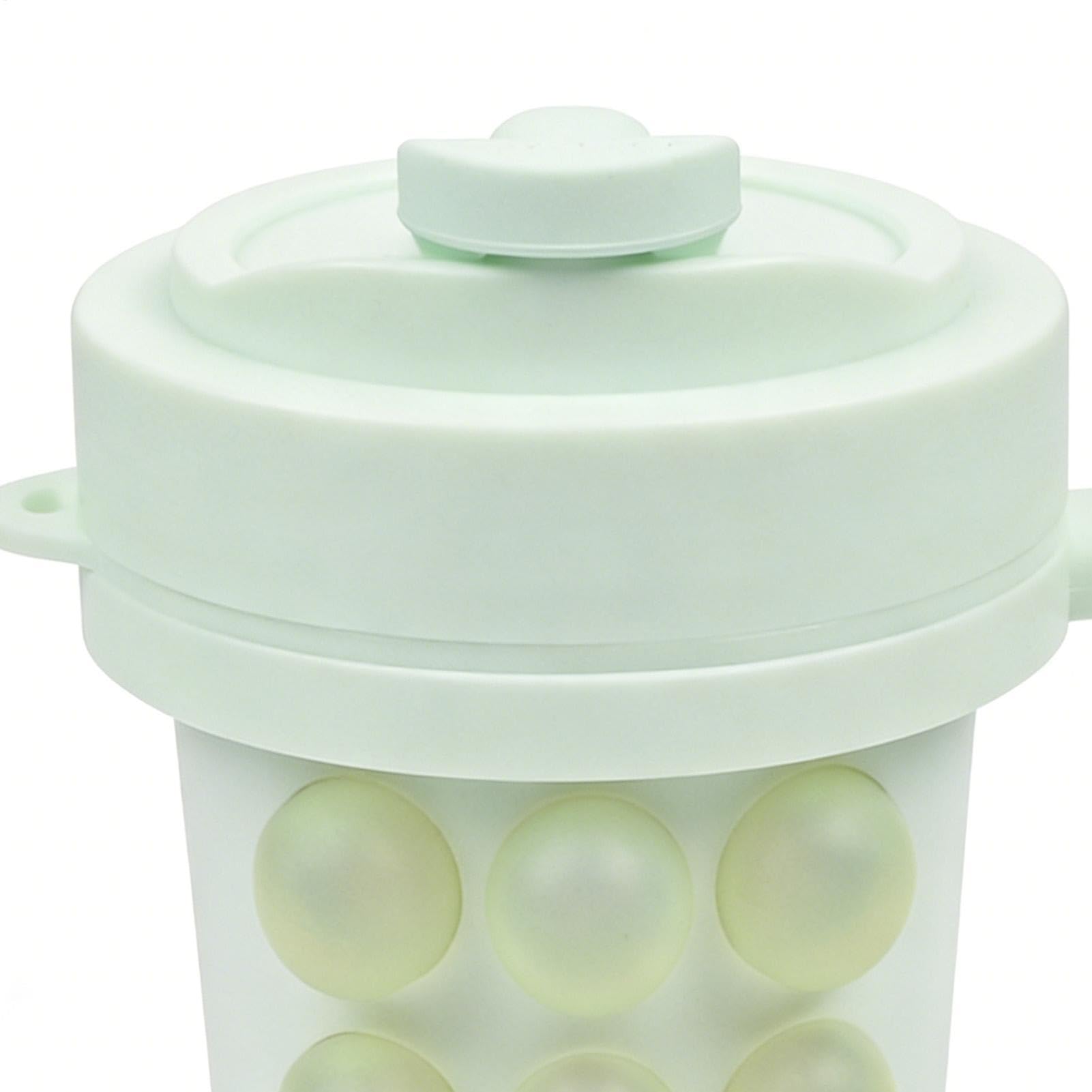 Molde para Vaso de Hielo Moldes Flexibles con Pajita