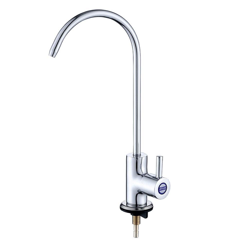Mixer Tap WOOMD Modern European Style Tap Flexible Piston Valve Single-Lever Kitchen Tap with Pull Out Spray Head, High Spout Sink Mixer 360° Swivel Spout Faucet（ Chrome/Multi-Layer Plating）