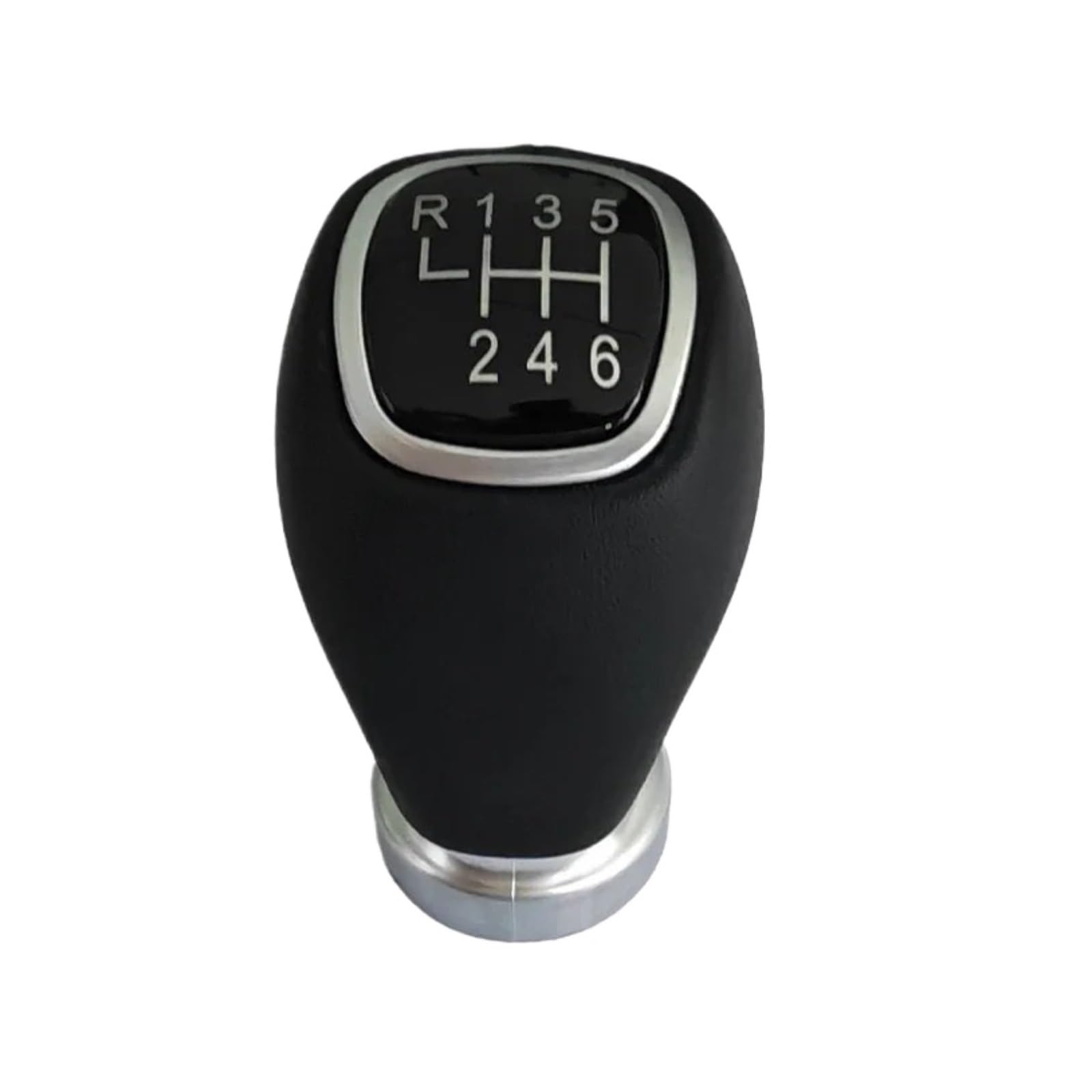 Ehwlfvx Black 6 Speed Car Gear Shift For Hyundai I10 For I20 Car 5/6 Speed Gear Shift Knob Shifter Lever Stick Ball Interior Replacement ﻿Accessories(Black 6 Speed)