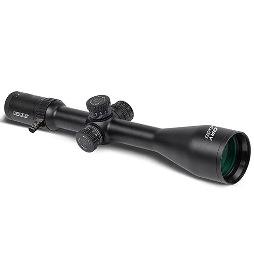 Konus 7189 3-24x56 riflescope - engraved/illuminated Fine Crosshair reticle - 30mm tube - lockable turrets