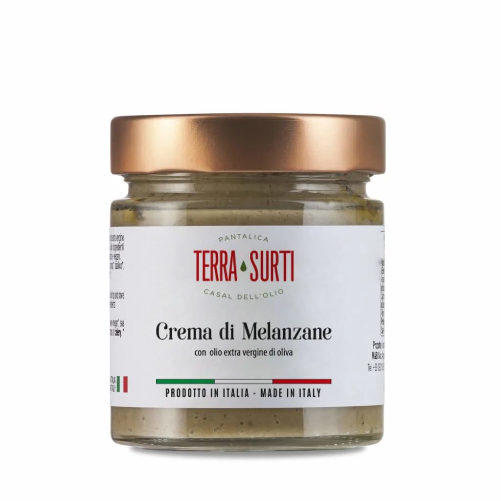 TERRA SURTI Selection de Pestos et Sauces Siciliennes, Assortiment de 4 Pots, 190 g Chacun.