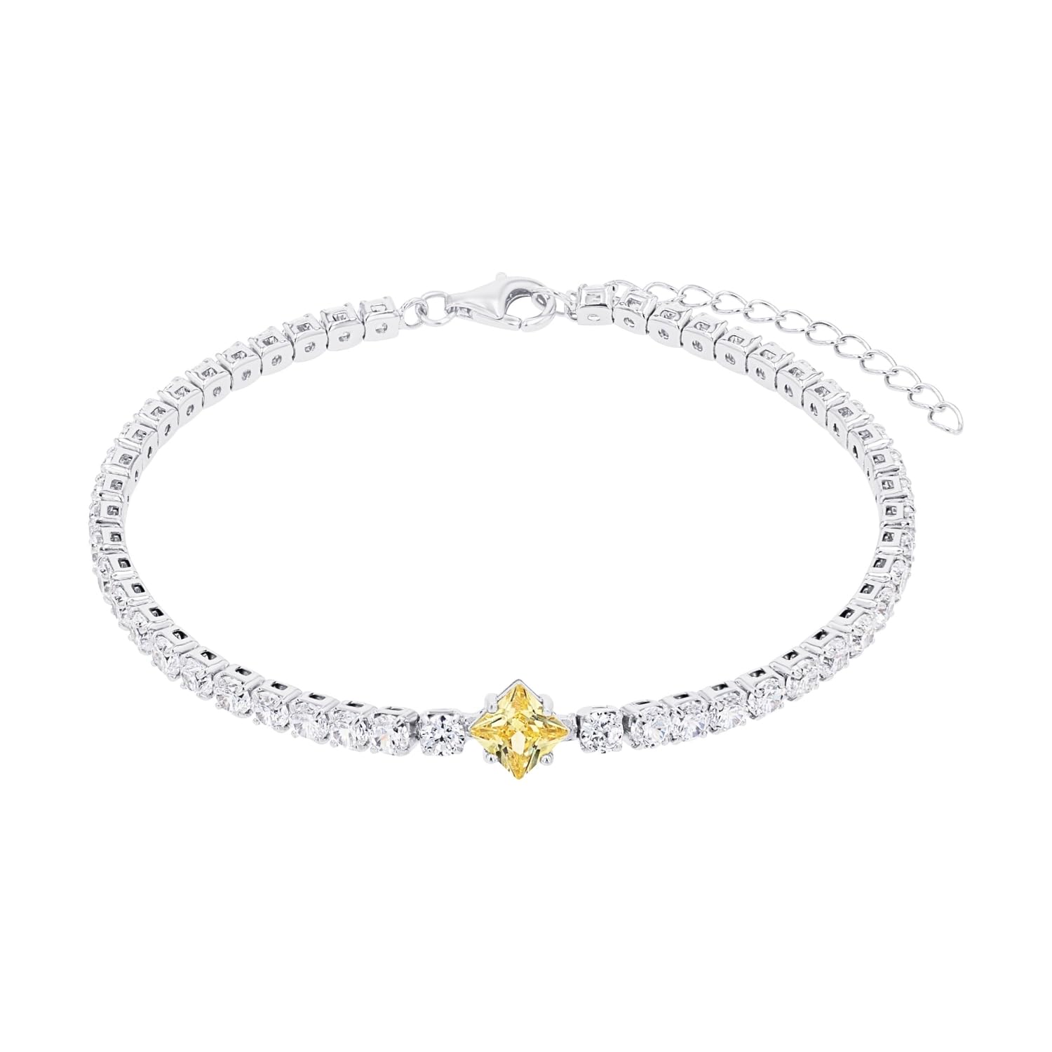 Amor Charmarmband 925 Sterling Silber Damen Armschmuck, 19 cm, Silber, Gold, Kommt in Schmuck Geschenk Box