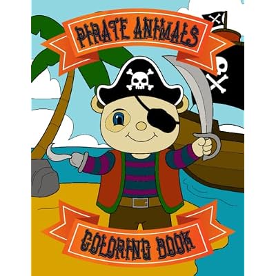 Pirate Animals Coloring Book