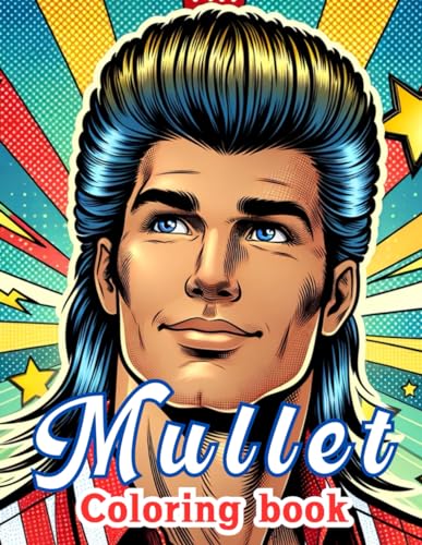 Image of Mullet Coloring Books