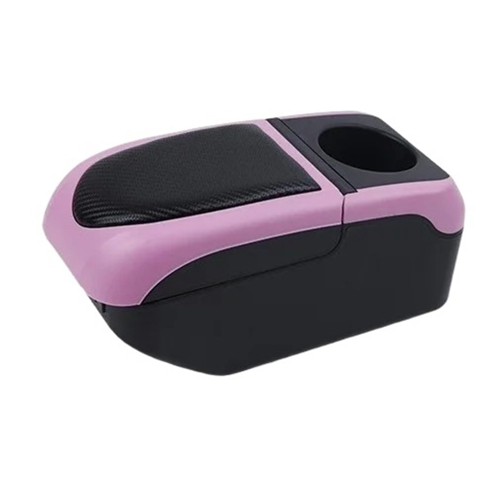 Umdjju A2 Black-Pink 6Usb For Dacia For Sandero For Logan 2 2000-2022 Car Armrest Box Storage Accessories Car Centre Console Armrest Box(A2 Black-Pink 6Usb)