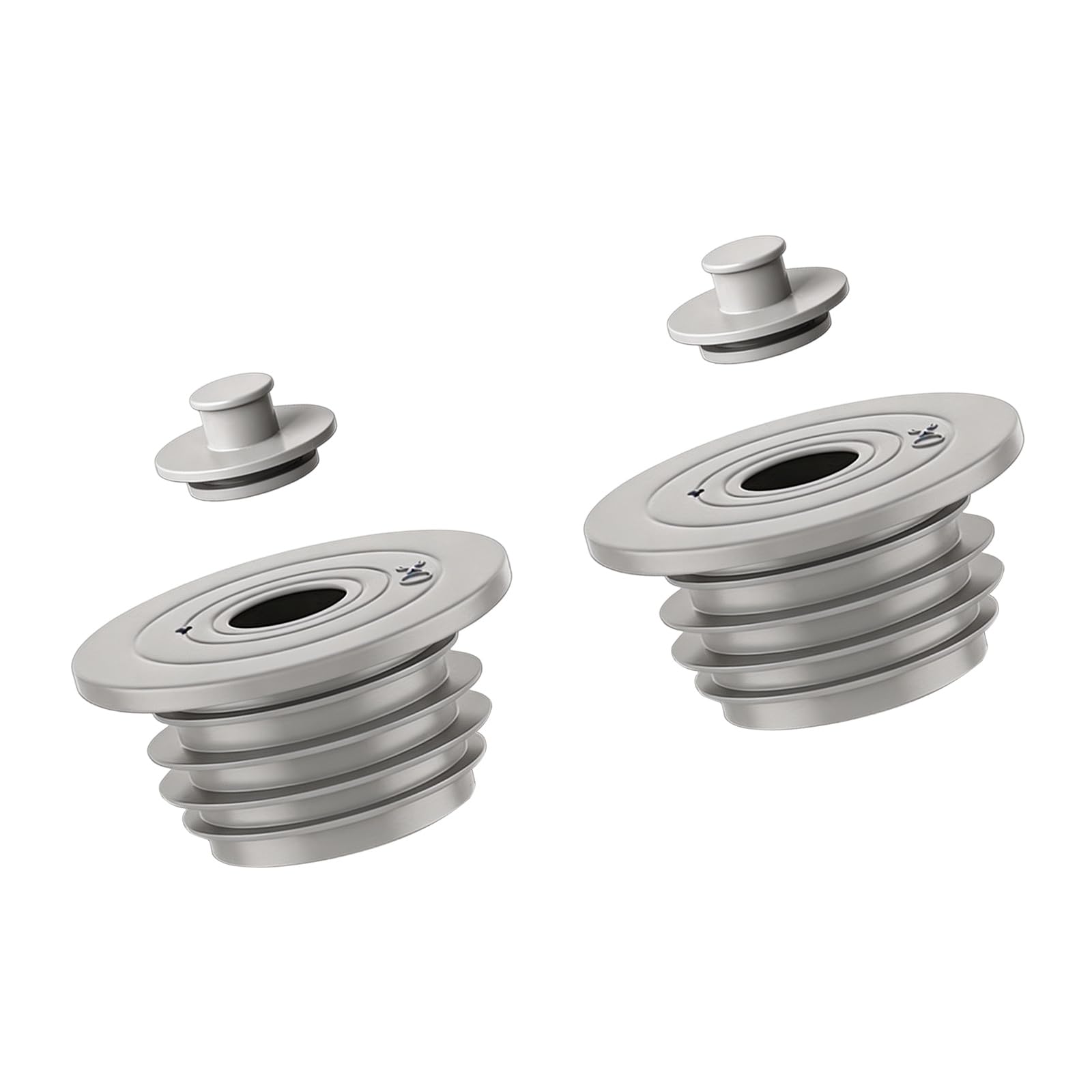 Silicone Drain Sealing Cover Plugs for Leaks in Multiple Plumbing Fixtures Double Purpose Drain Lid