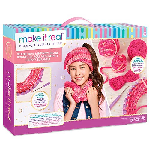 Make It Real Beanie Bun & Infinity Scarf