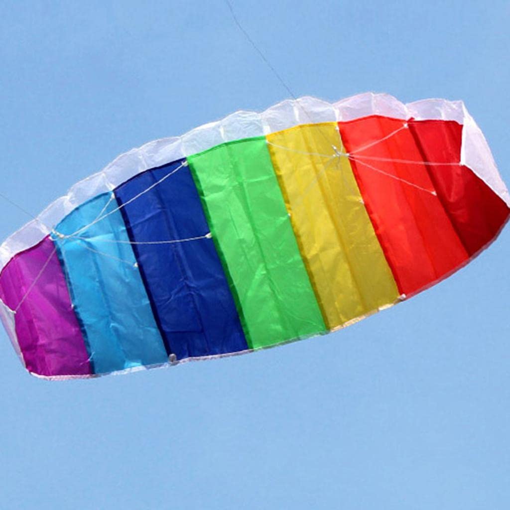 rockible Linea Doppia di Kitesurf, Parapendio da Surf Paracadute Volante di Potere di Kitesurf, 1.4m
